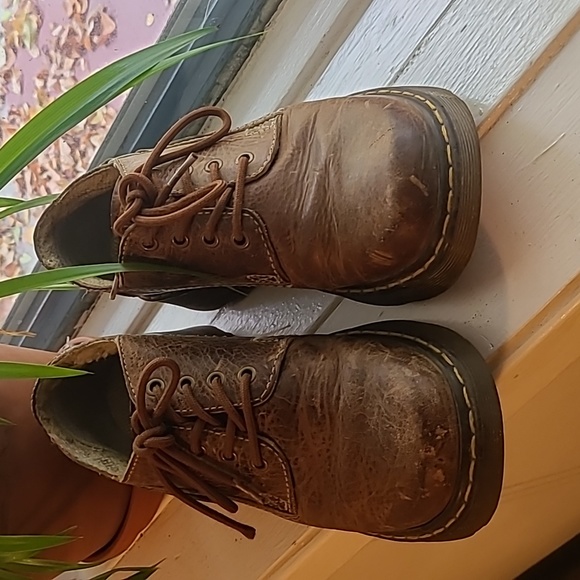 Dr Martens | 90s chunky vintage brown SIGMA shoe boots | 8 - Picture 2 of 6